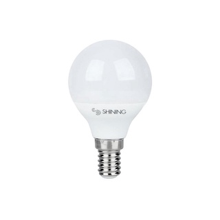 หลอด LED หลอดไฟ LED Bulb Shining 15000Hr 3W WW E14