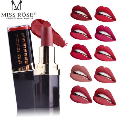 ลิปสติกเนื้อ Matte ติดทนนานให้ความชุ่มชื้น