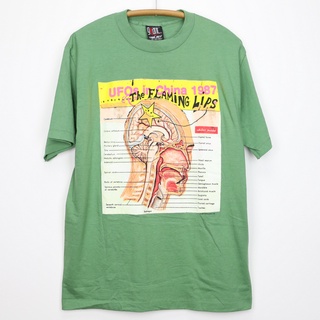 tshirtเสื้อยืดคอกลมฤดูร้อน1994 เสื้อยืดแฟชั่น ลาย The Flaming Lips Rock สไตล์เรโทร แฟชั่นฤดูร้อน TTT1Sto4XL