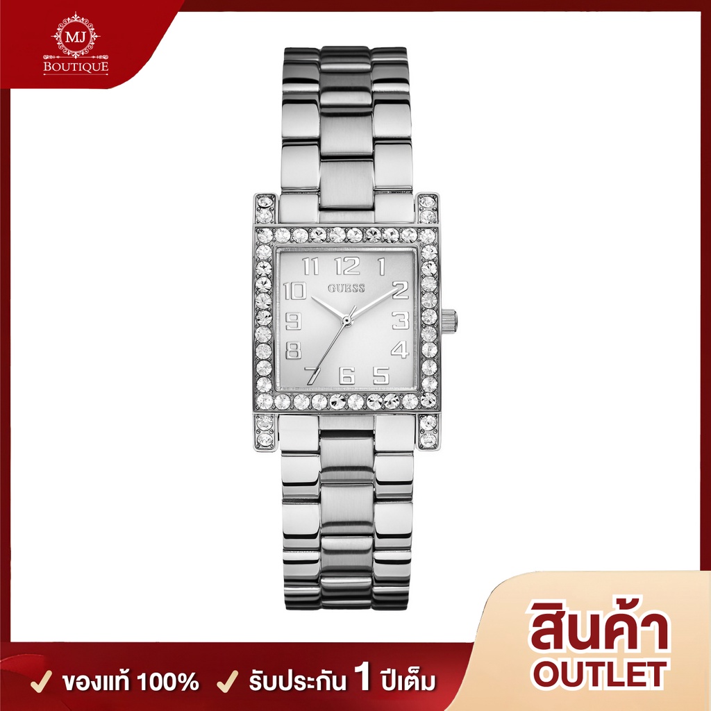 นาฬิกา GUESS สินค้า OUTLET รุ่น W0128L1 GUESS WATCHES ราคาถูก นาฬิกาข้อมือผู้หญิง นาฬิกาข้อมือผู้ชาย รับประกัน 1 ปี