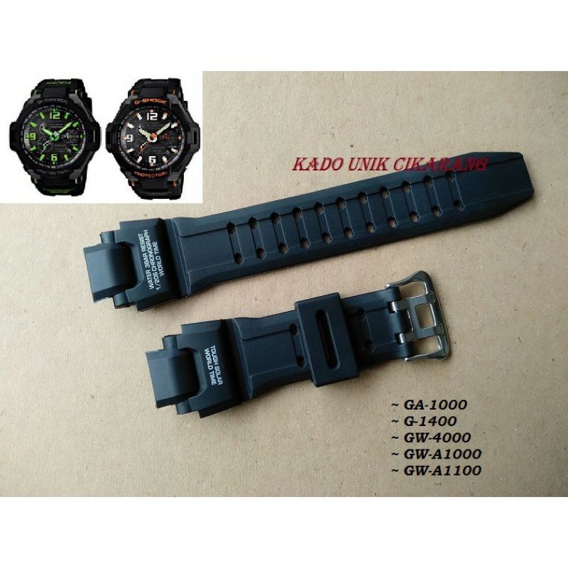 Casio G-Shock GA-1000 GA-1100 G-1400 GW-4000 GW-A1000 gshock GA1000 GA1100 G1400 GW4000 GWA1000 สายน