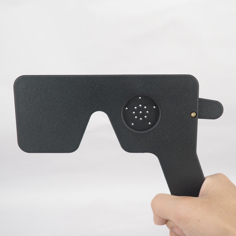 Lorgnette 17 Pinhole พลาสติกสีดําทดสอบวิสัยทัศน์ตา รูปที่ 3