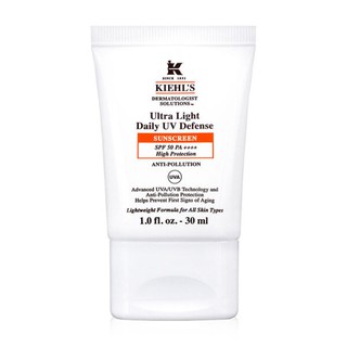 ครีมกันแดดKiehls Ultra Light Daily UV Defense SPF50 PA++++ UVA 30ml (New Formula)