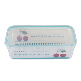 กล่องอาหารเหลี่ยม SAFE&amp;LOCK NEW1340 2.5 ลิตร  FOOD CONTAINER PP SQUARE 2.5L SAFE&amp;LOCK