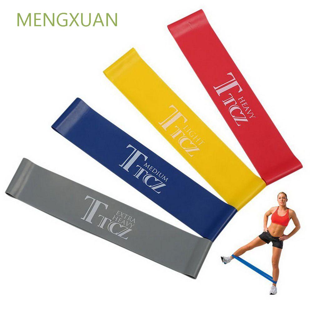 MENGXUAN 1 PCS Tension Resistance Band Weight Training Athletic Rubber