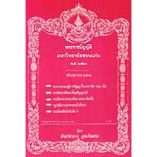 พระราชบัญญัติมหาวิทยาลัยขอนแก่น พ.ศ.2521 ปรับปรุง พ.ศ.2538