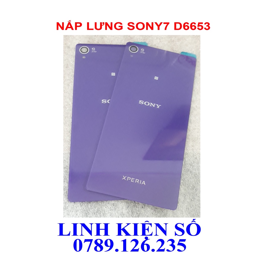 SONY D6653 ฝาหลังสีม่วง