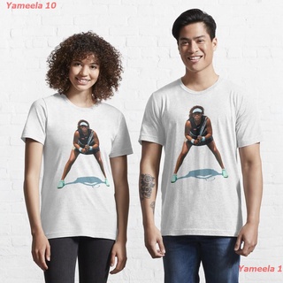 เสื้อยืดผ้าฝ้ายพิมพ์ลายขายดีเทนนิส เสื้อยืดพิมลาย tennis pro naomi osaka Essential T-Shirt เสื้อยืดผู้หญิง เสื้อยืดผู้ชา