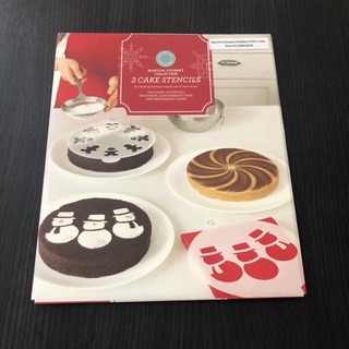 Martha Stewart Holiday X’mas Cake Stencils