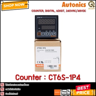 Counter Autonics CT6S-1P4 100-240VAC**TH