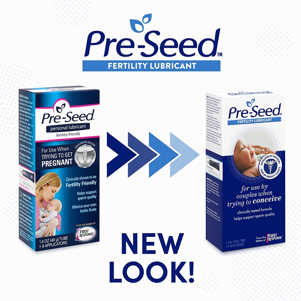 🇺🇸  Pre-Seed USA/1st response AUS เจลหล่อลื่นเพื่อการมีบุตร Preseed