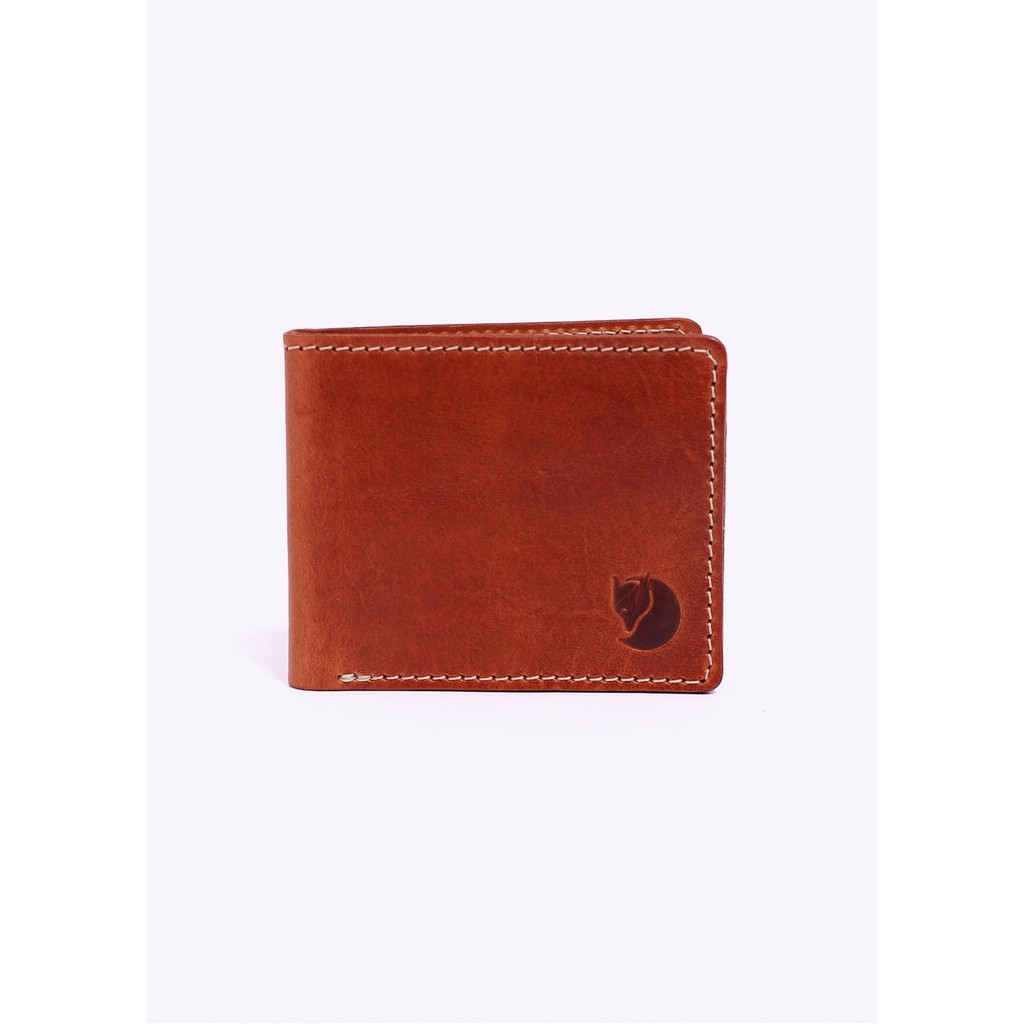 Fjallraven Ovik Wallet Leather Cognac