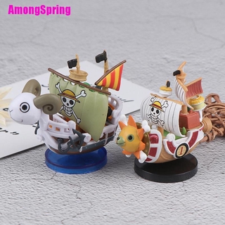 (Amongspring) โมเดลฟิกเกอร์ One Piece Going Merry Thousand Sunny