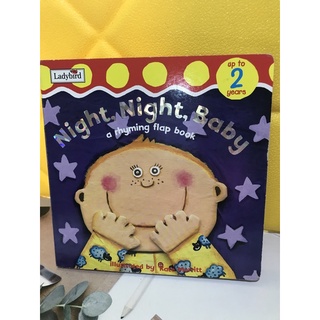 Night ,Night ,Baby a rhyming flap book (board book )มือสอง