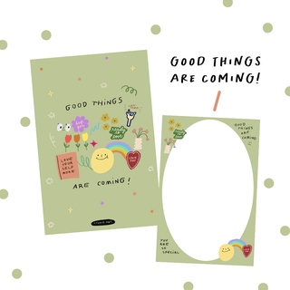 STUDIO.OWY : Card - Good things coming โปสการ์ด