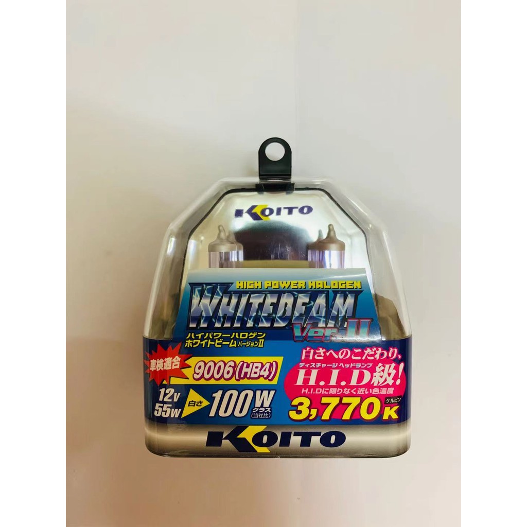HB4 (9006) KOITO HID 12V.55W 3,770K JAPAN WHITEBEAM (HALOGENกําลังสูง)