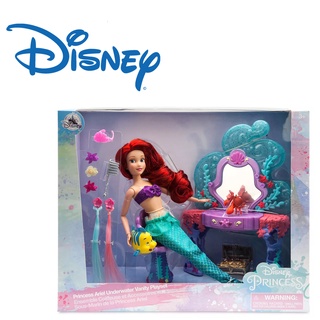 นำเข้า🇺🇸 ตุ๊กตา Disney Princess The Little Mermaid Princess Ariel Underwater Vanity Doll Playset 1890.- บาท