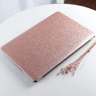 Bling Frosted Hard Case For MacBook Pro13 14 16inch Air 13.3 13.6 15” M5 M4 M3 M2 M1 A3404 A3240 A3241 A2681 A2941 A2779 A2780 A2338 A2337 A2179 A1932 Retina Touch Bar A1706 A1708 A1989 A2251 A2159