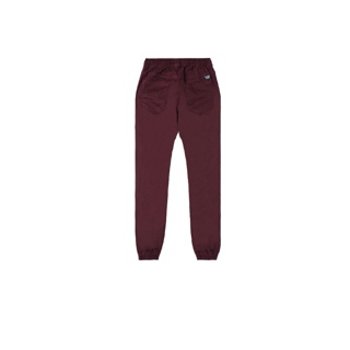 DAVIE JONES กางเกงจ็อกเกอร์ เอวยางยืด ผ้าคอตตอน Drawstring Cotton Joggers PL0001KH BK MA