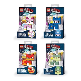 5002916 5004281 5004282 5004284 : ชุดพวงกุญแจ LEGO The LEGO Movie Unikitty Key Chain LEDLITE (กล่องมีตำหนิ เล็กน้อย)​