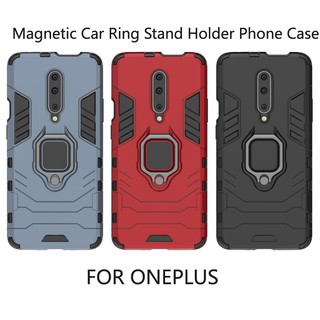 เคส Oneplus 6T 7 pro เคสโทรศัพท์เคสกันกระแทกเคสแข็ง Case Car Ring shell Stand Holder Hard Case เคส  Cover