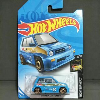 รถเหล็ก Hot wheels 85 HONDA CITY TURBO II (Ib1001)#033