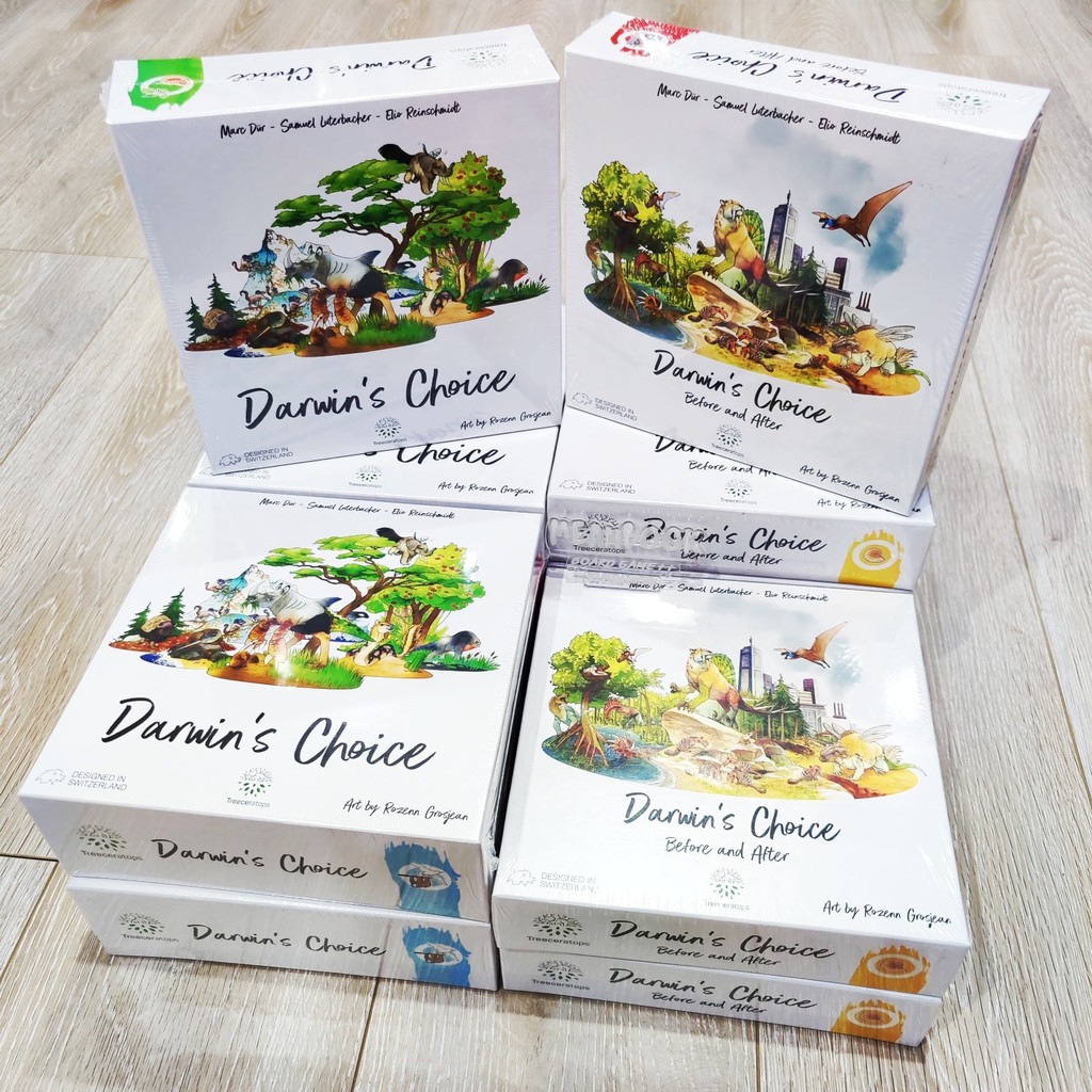 Darwin’s Choice + Darwin’s Choice : Before and After "Kickstarter" Board Game