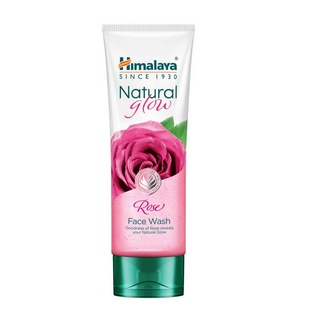 Himalaya Natural Glow Rose Face Wash 100ml หิมาลายาเจลล้างหน้ากุหลาบ 100 ml มล