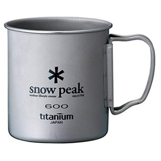 Snow Peak Titanium Single Cup (Big Font)