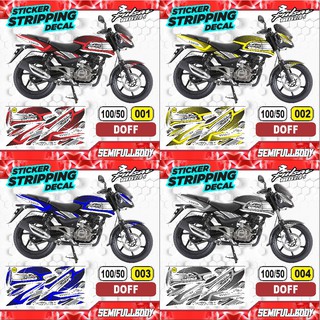 พร้อมส่ง สติกเกอร์ Bajaj Pulsar 180 DTS I Semifullbody Variation ARS01 DOFF