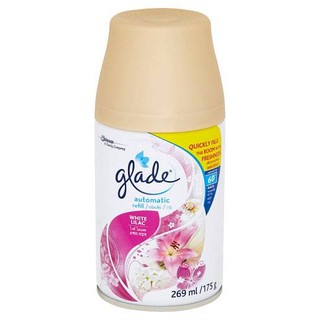 Glade สเปรย์อัตโนมัติ - White Lilac ชนิดเติม (รีฟิล) 175 กรัม (269 ml.)