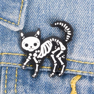 SIY  Skeleton Kitty Keychain Epoxy Resin Mold Jewelry Pendant Earrings Silicone Mould DIY Crafts Polymer Clay Casting Tools