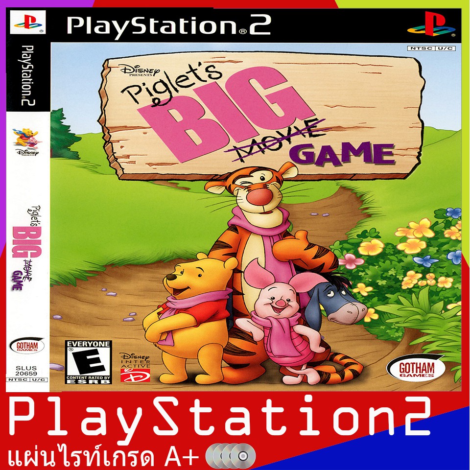 Disney Presents Piglet's Big Game (USA) (PS2)