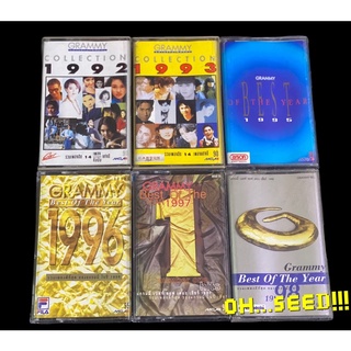 เทปเพลง:Grammy best of the year  รวมเพลงฮิตค่ายแกรมมี่มือสองสภาพดี(cassette tape)