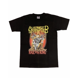 เสื้อยืดผ้าฝ้ายพรีเมี่ยมเสื้อวงดนตรี Avenged Sevenfold ผ้านิ่ม ใส่สบาย รับประกัน