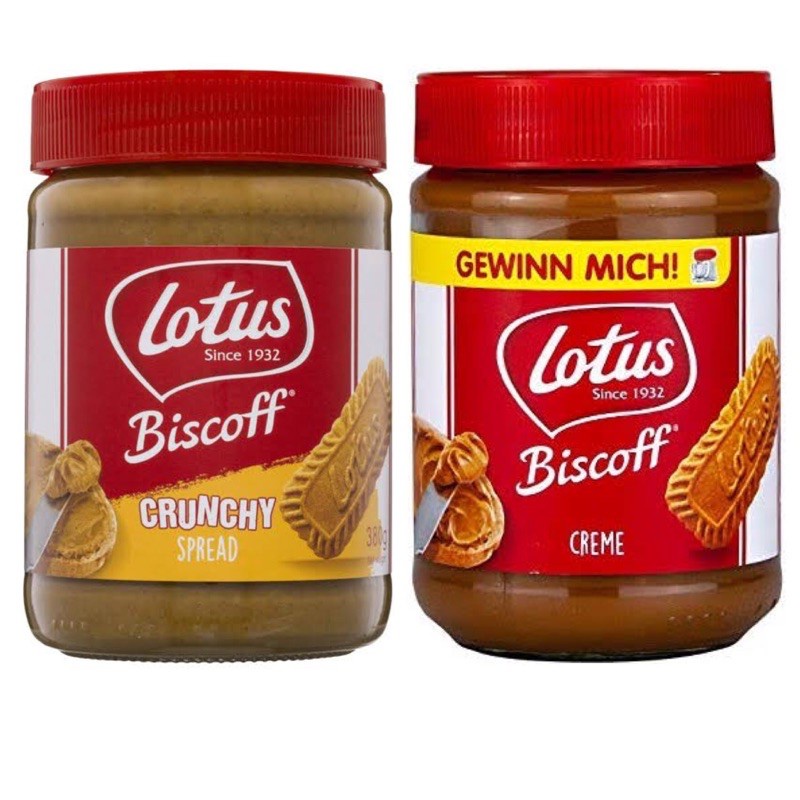 Lotus biscoff caramel spread แยมทาขนมปัง