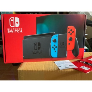 พร้อมส่ง Nintendo Switch กล่องแดง มือ 1