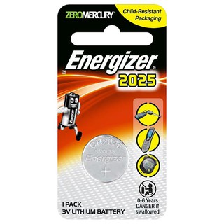 🔥ยอดนิยม!! เอเนอไจเซอร์ ถ่านลิเธี่ยม ECR 2025 ENERGIZER LITHIUM BATTERY CR2025