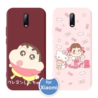 คดี Lovely Girl Soft Case Xiaomi Redmi 6A 7A 8A K20 10X K30 Go 9 9A 9C Note 6 7 8 9 10 Pro 9S 8T Poco F2 Pro Pocophone F1 Mi 8 9 9T Note 10 Lite CC9 Pro CC9E A3