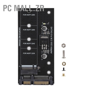 อะแดปเตอร์การ์ดฮาร์ดดิสก์ไดรฟ์ Pc Mall.Zr M.2 Ngff Ssd To Sata 22PIN