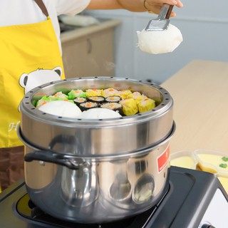 ชุดหม้อซึ้งสแตนเลส 9 ชิ้น/ชุด