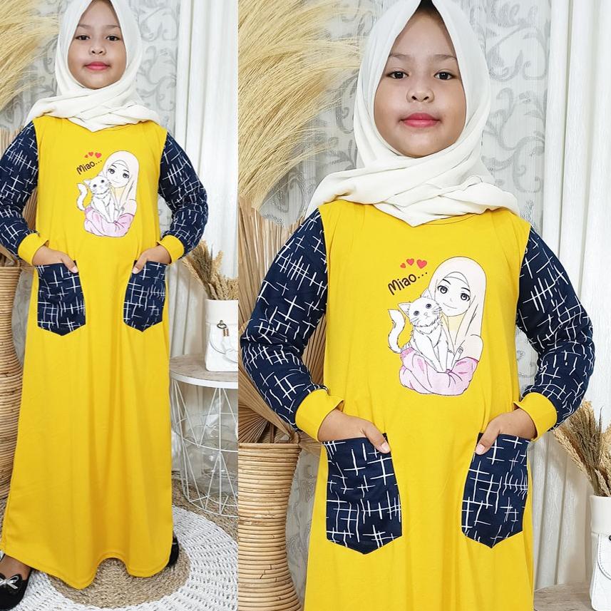 Miao CHILDRENS GAMIS COMBINATION พร้อมกระเป๋า 4-12 ปี A C5H7