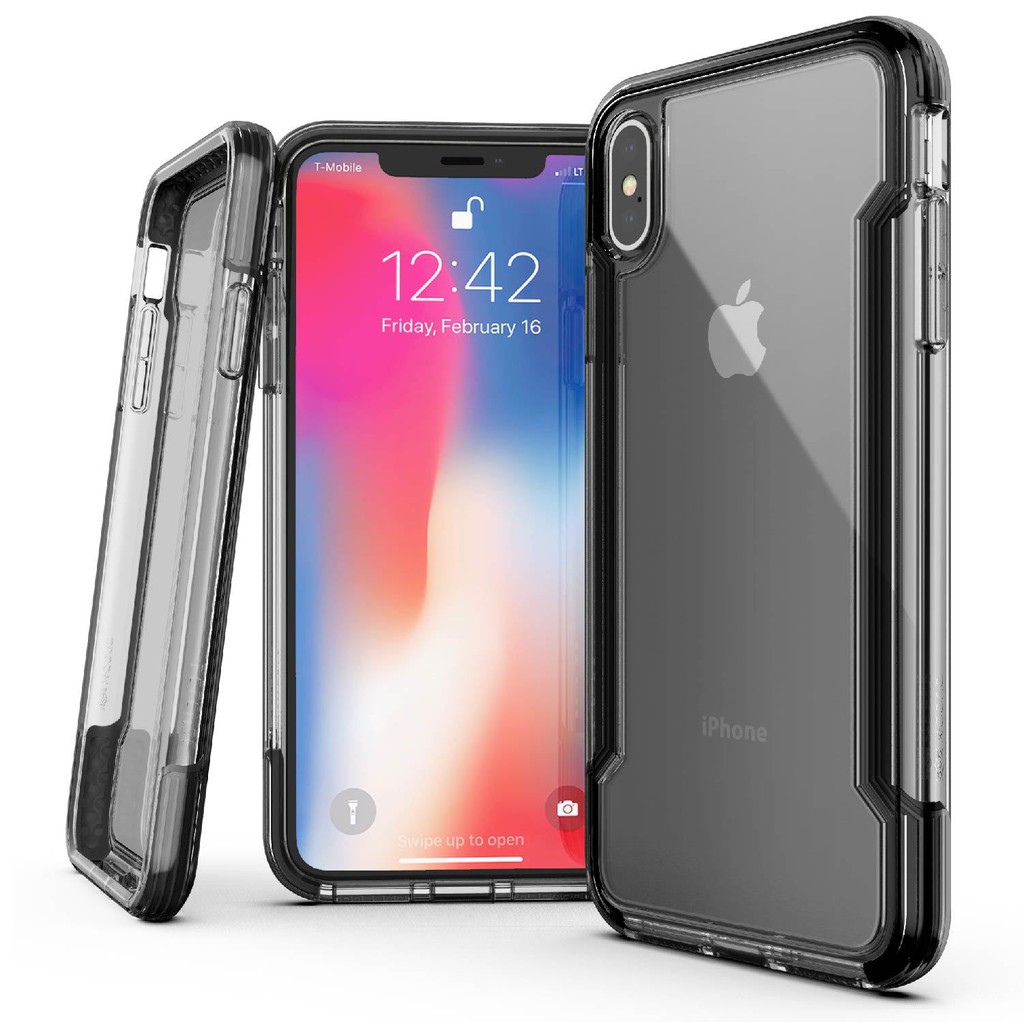 X-Doria เคสกันกระแทก iPhone XS Max Case รุ่น X-Doria Defense Clear สีดำ