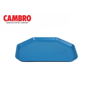 CAMBRO ถาดเสิร์ฟอาหารโพลีคาร์บอเนตสี่เหลี่ยมคางหมู CAM1-1418TRCW-168