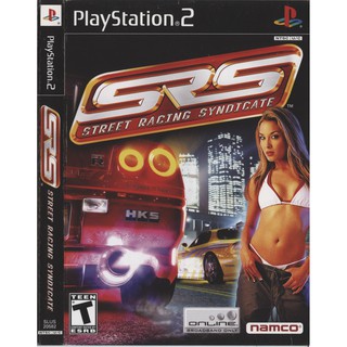 แผ่นเกมส์ SRS Street Racing Syndicate PS2 Playstation 2 คุณภาพสูง ราคาถูก