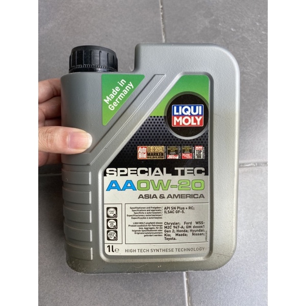 น้ำมันเครื่อง 0W20 LIQUI MOLY 3 ลิตร