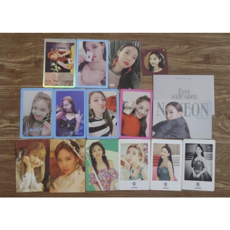สองครั้ง NAYEON โฟโต้การ์ด