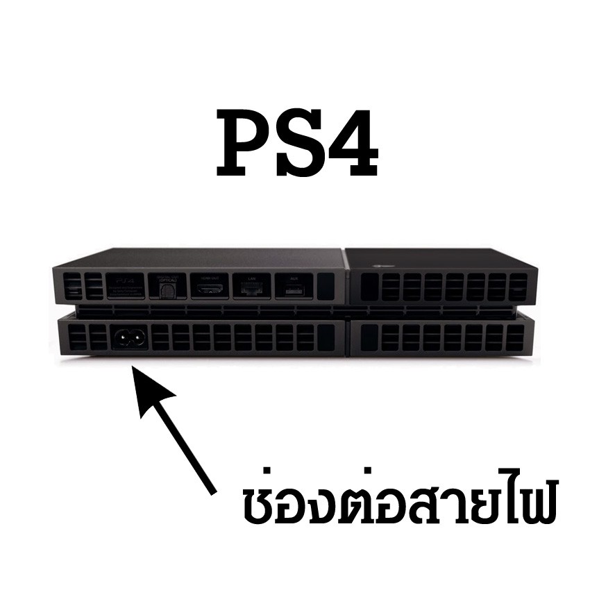 สายไฟ ac สำหรับ PS2 PS3 PS4 PSP PS Vita สายไฟ AC ทดสอบทุกเส้น เลือกความยาว