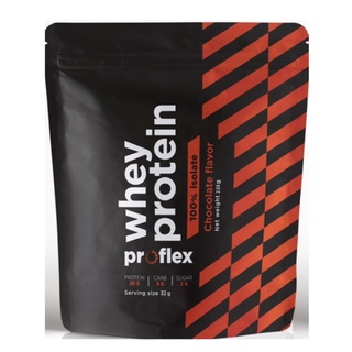 ProFlex Whey Protein Isolate Chocolate 225g.โปรเฟล็กซ์เวย์โปรตีนไอโซเลตช็อกโกแลต อาหารเสริมการออกกำลังกาย