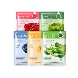 โปรโมชั่น : พร้อมส่ง แผ่นมาคหน้าสูตรเกาหลี มาส์กหน้า Rorec มี อย. 6 สูตร